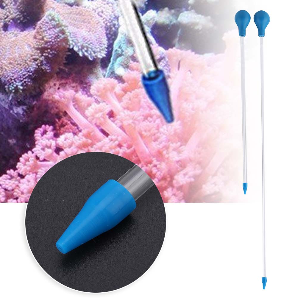 Lab Pipette Tip - Acryl koraalvoedingsbuisje met zachte siliconen punt,