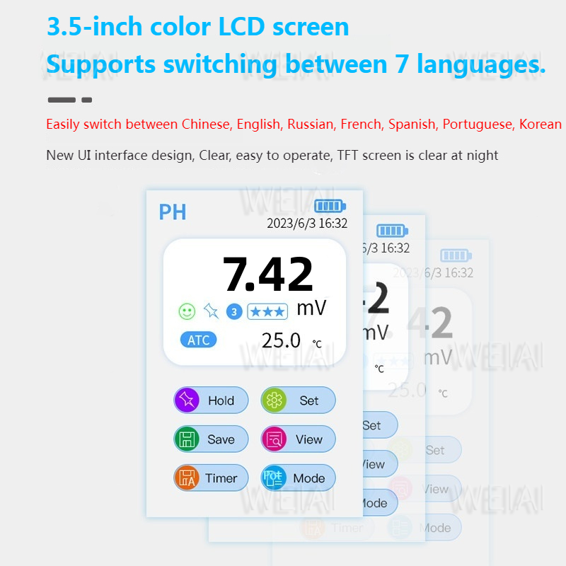 WEIAI Lab PH-meter Professione - Ph Meter recensie en prijs