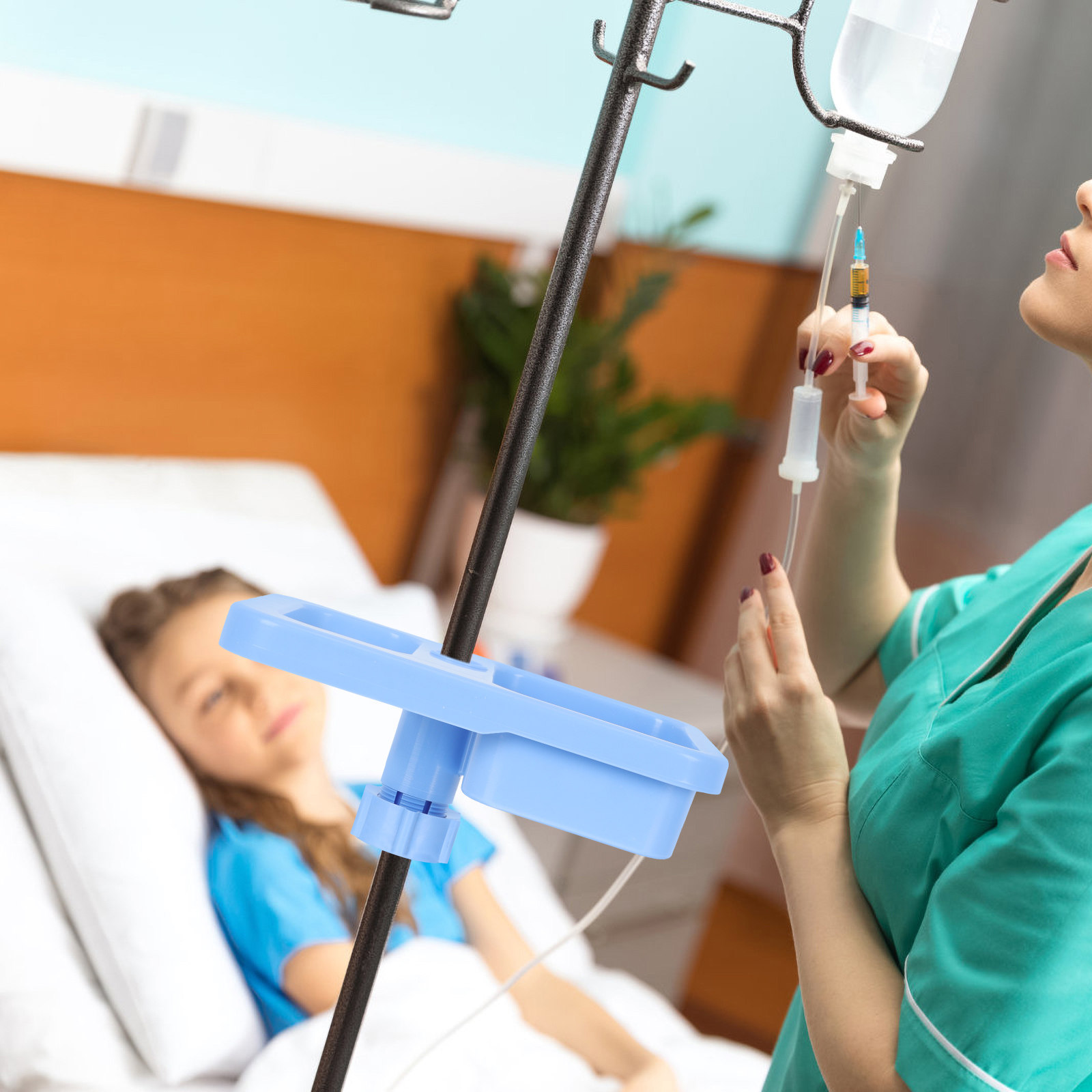 Premium infusieplateau, compac - Iv Infusion Pole recensie en prijs