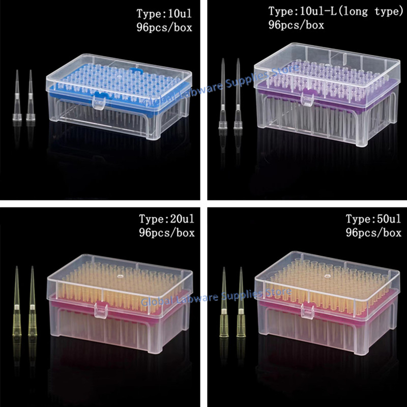 1Set Lab 10ul/10ul-L/20ul/50ul - Lab Pipette Tip recensie en prijs